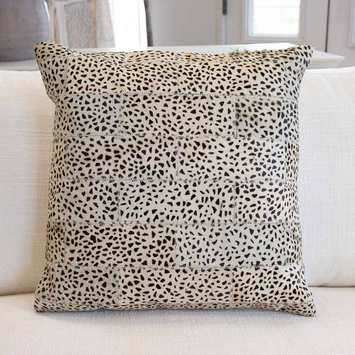 Austin Cheetah Hide Pillow