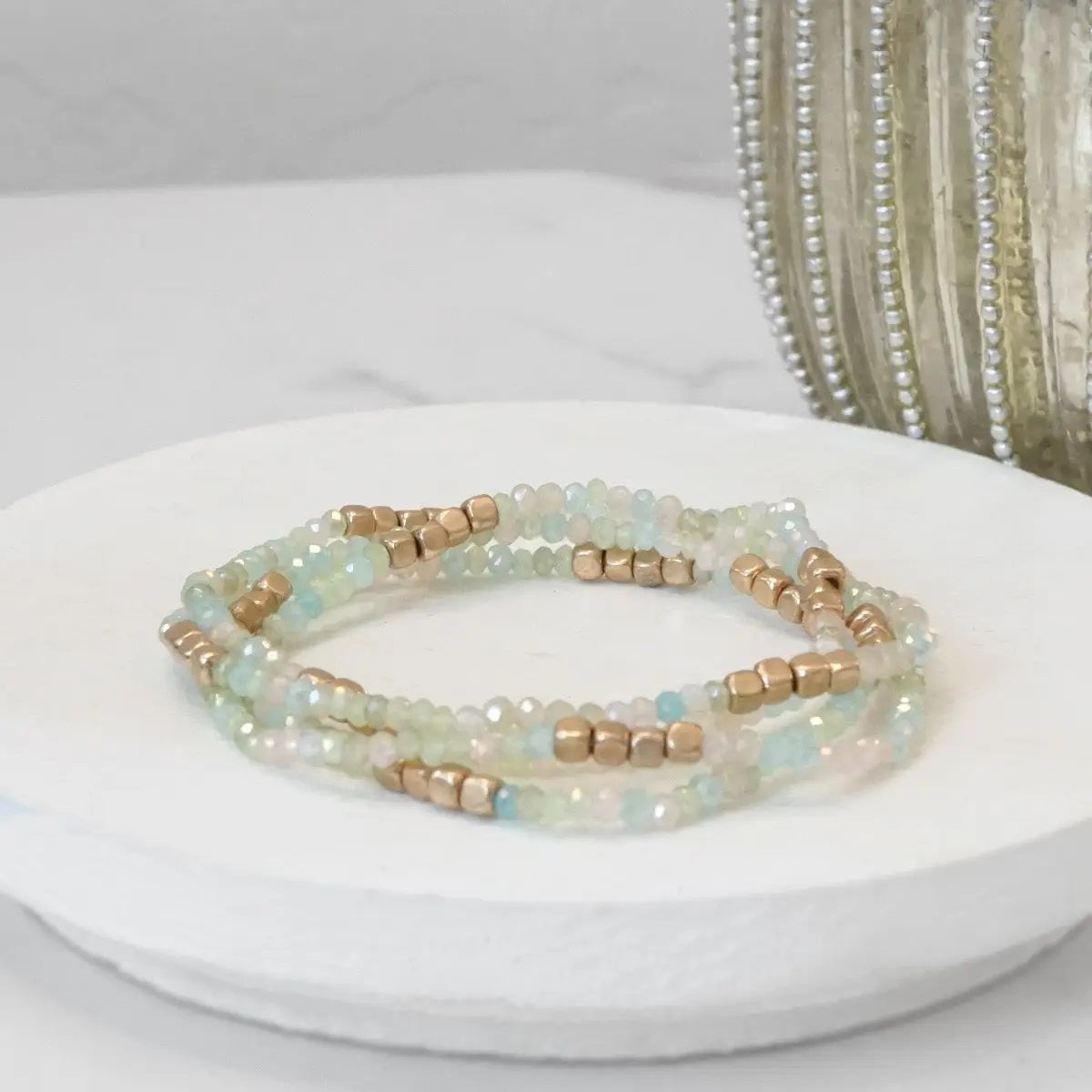 Gold Tone Layering Bracelets