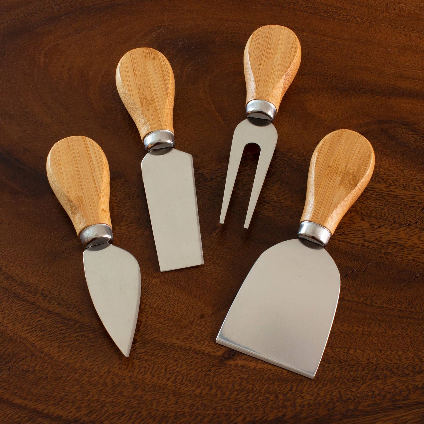 4-Pc. Cheese Tool Set – Cheese Knives for Charcuterie Boards