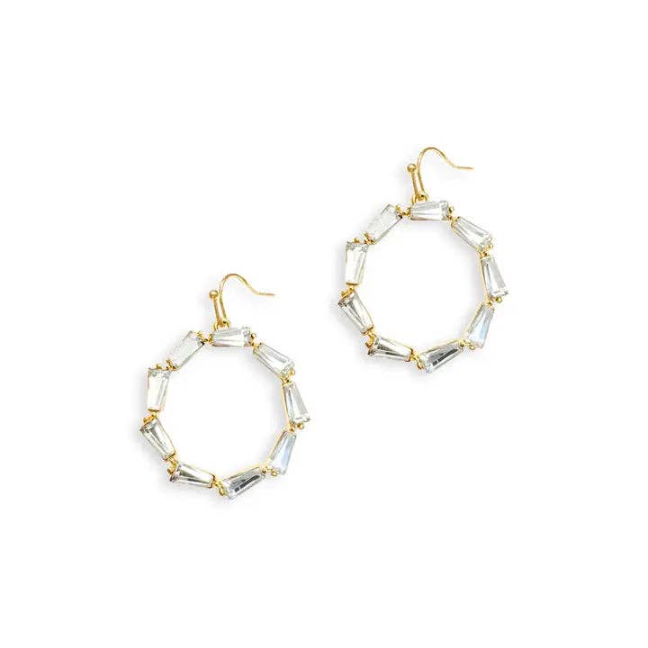 Crystal Grace & Hustle Earrings #VLJE3512-CRY