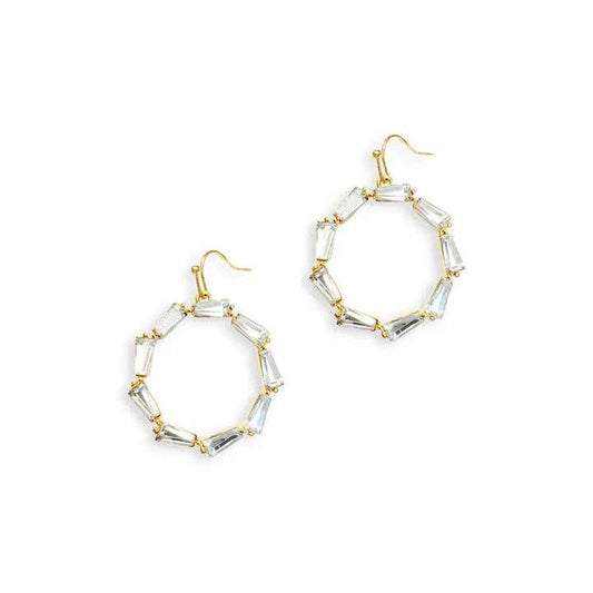 Crystal Grace & Hustle Earrings #VLJE3512-CRY