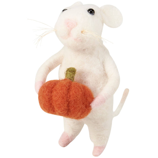 Mouse With Pumpkin