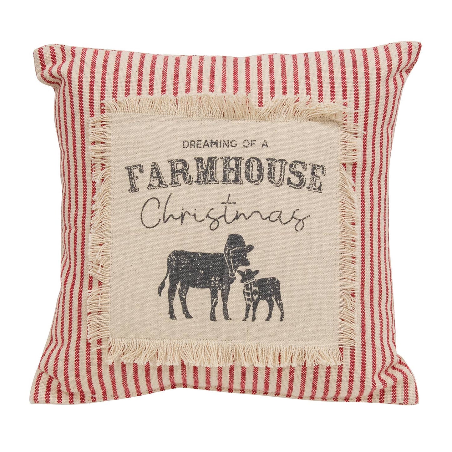 Farmhouse Christmas Pillow