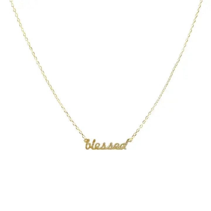 Gold Blessed Necklace