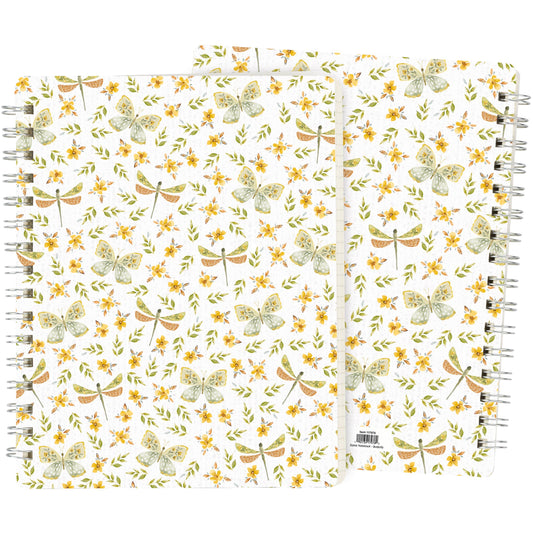 Butterfly Spiral Notebook