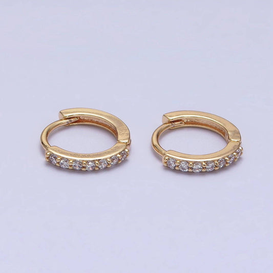16K Gold Filled hoop Earrings