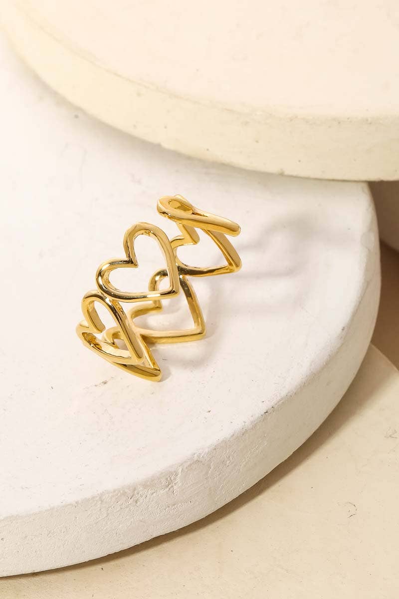 Open Heart Ring