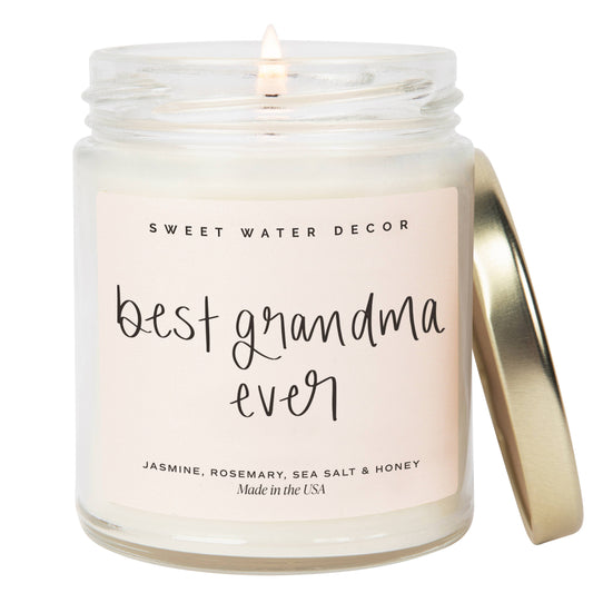 Best Grandma Ever 9 oz Soy Candle