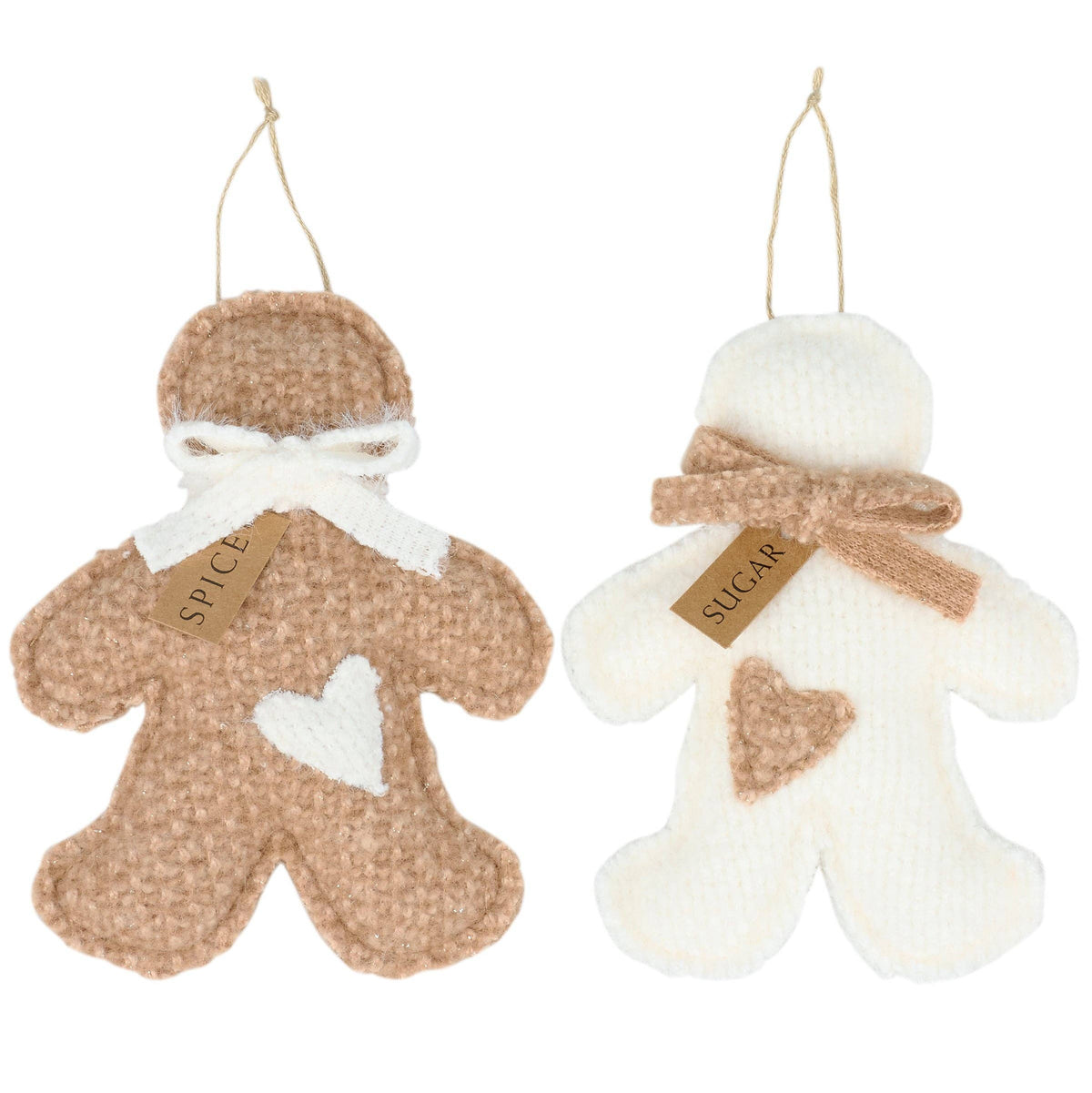 Gingerbread Men Ornament Set