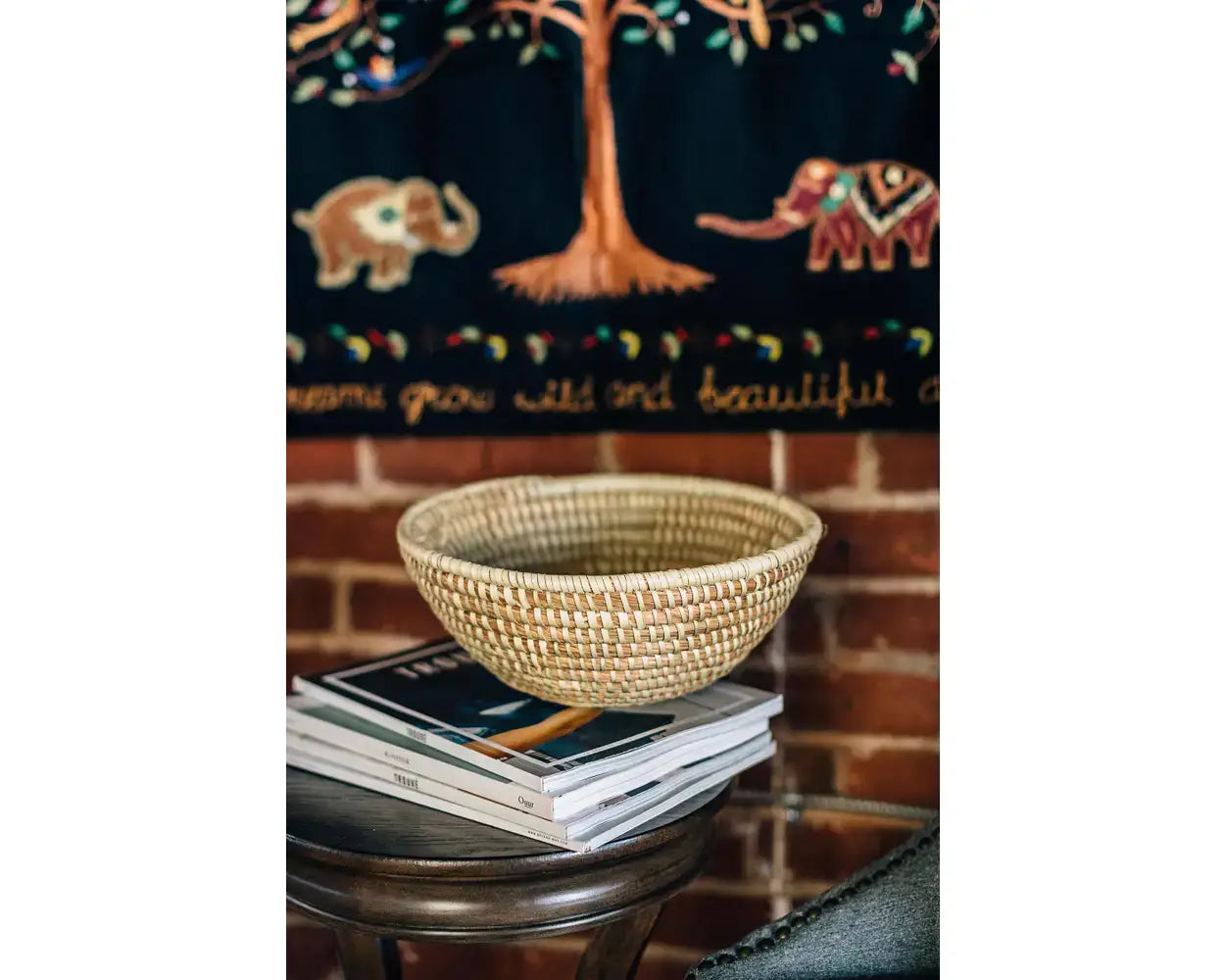 Kaisa Grass medium Basket Bowl