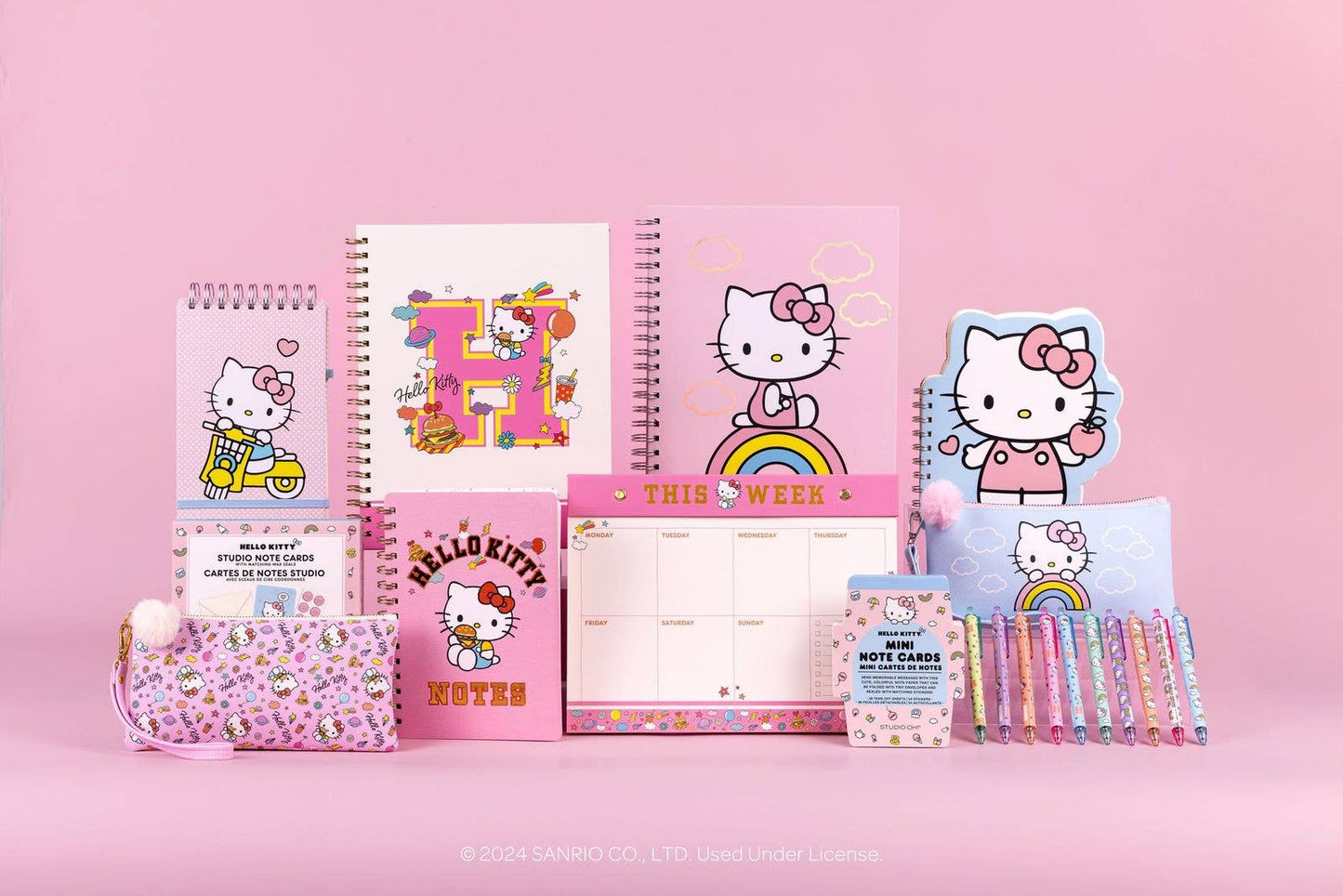 Hello Kitty Spiral Notebook