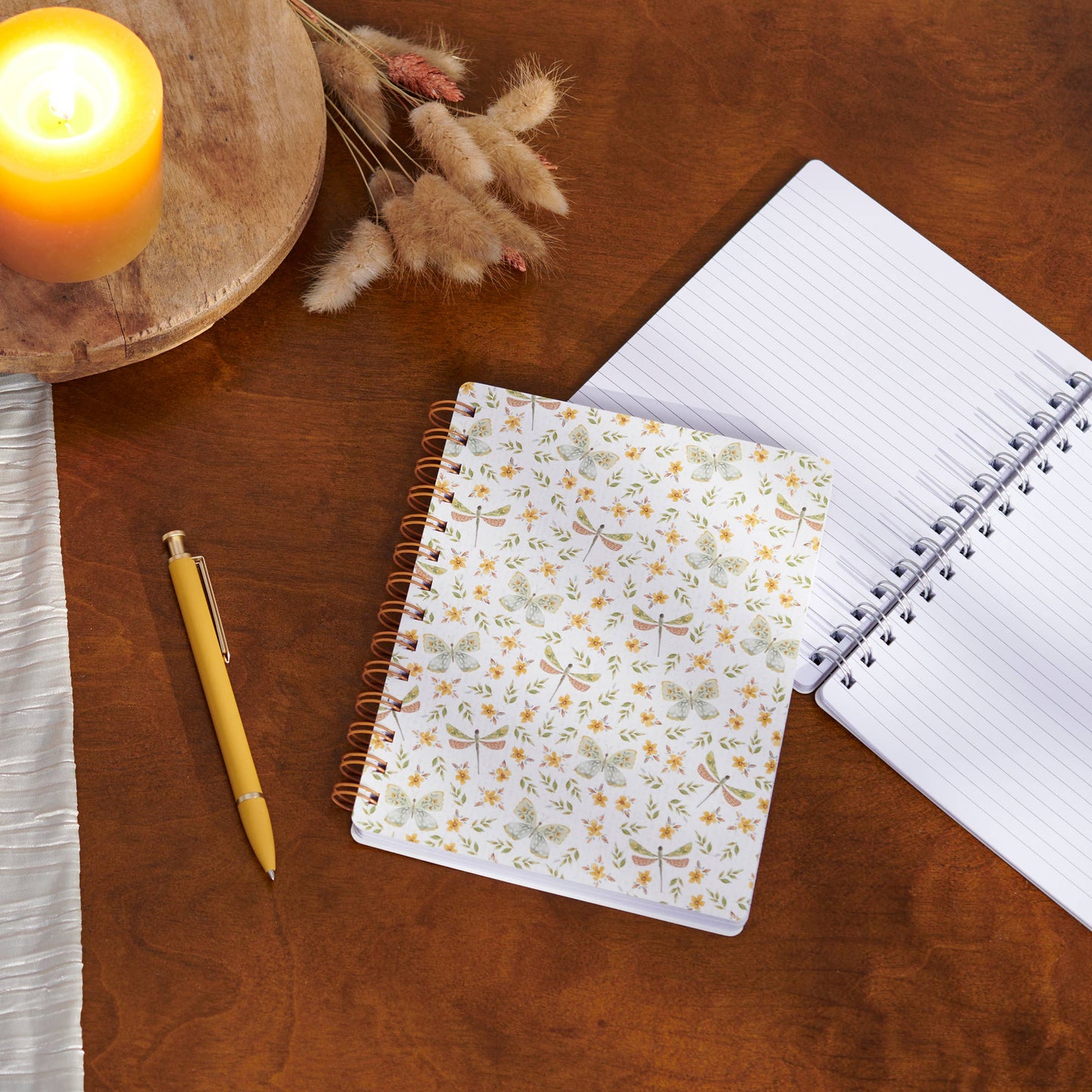 Butterfly Spiral Notebook