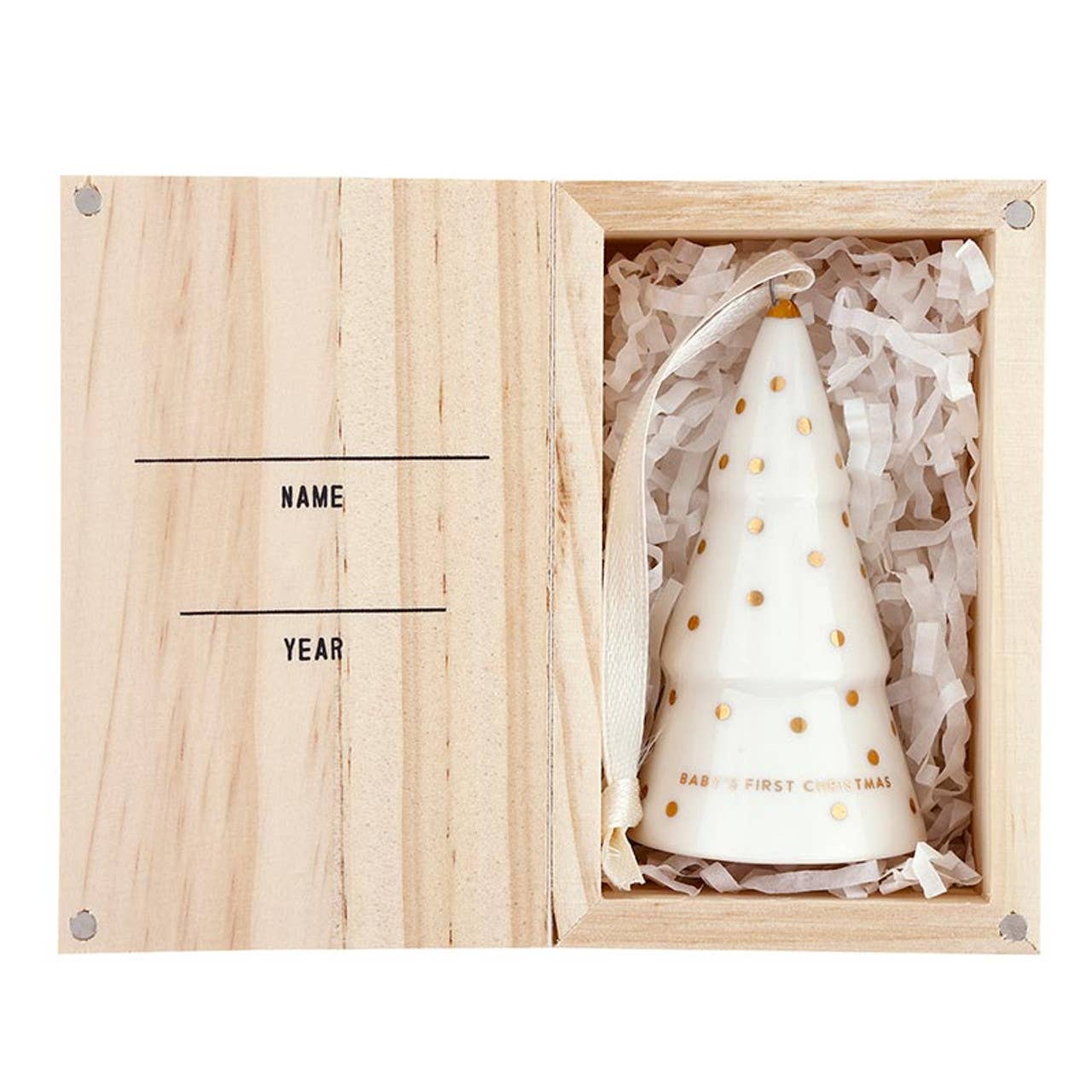 Baby's First Christmas Ornament - Christmas Tree