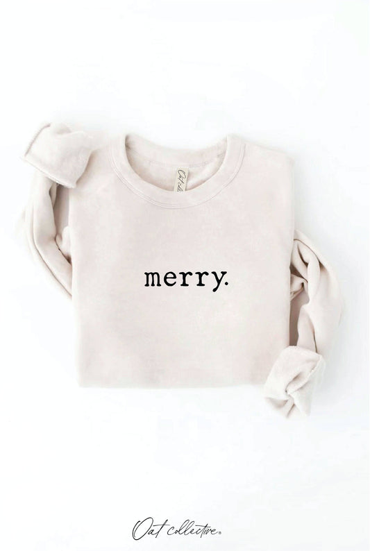 MERRY. Graphic Sweatshirt
