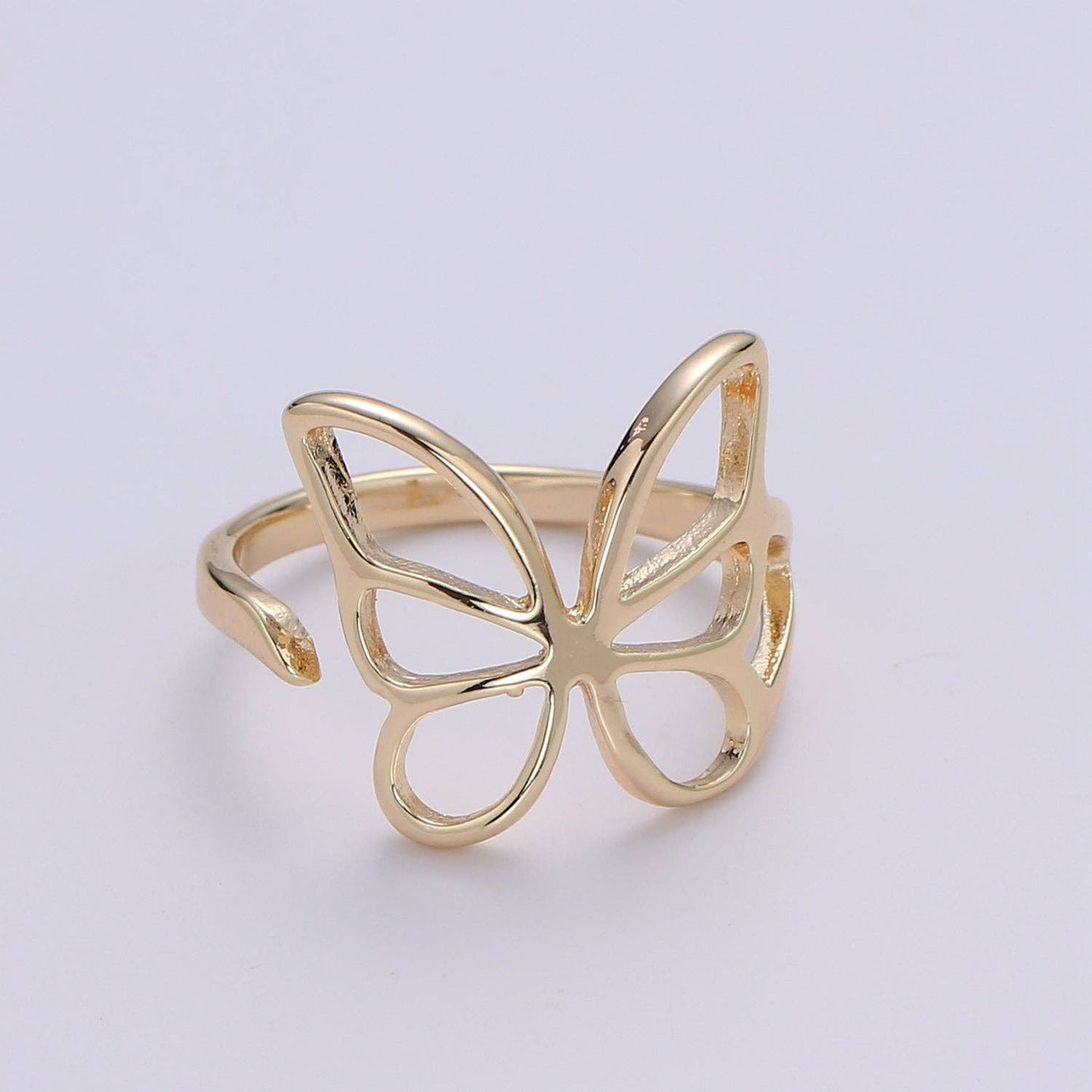 Gold Butterfly Ring