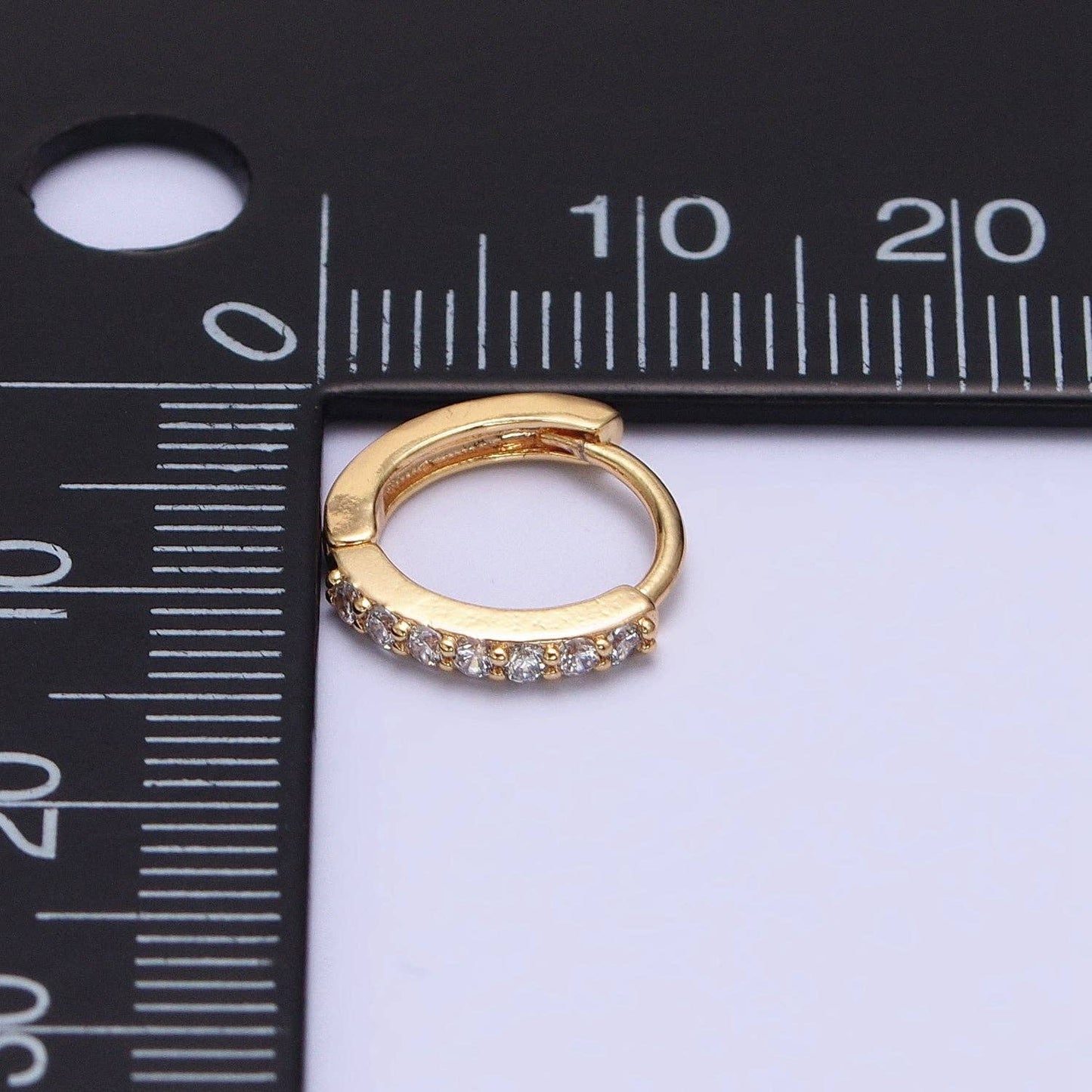 16K Gold Filled hoop Earrings