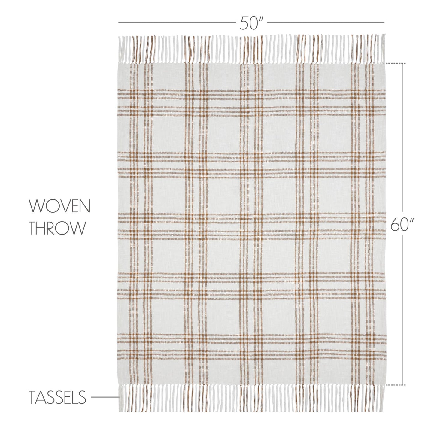 Plaid Woven Throw