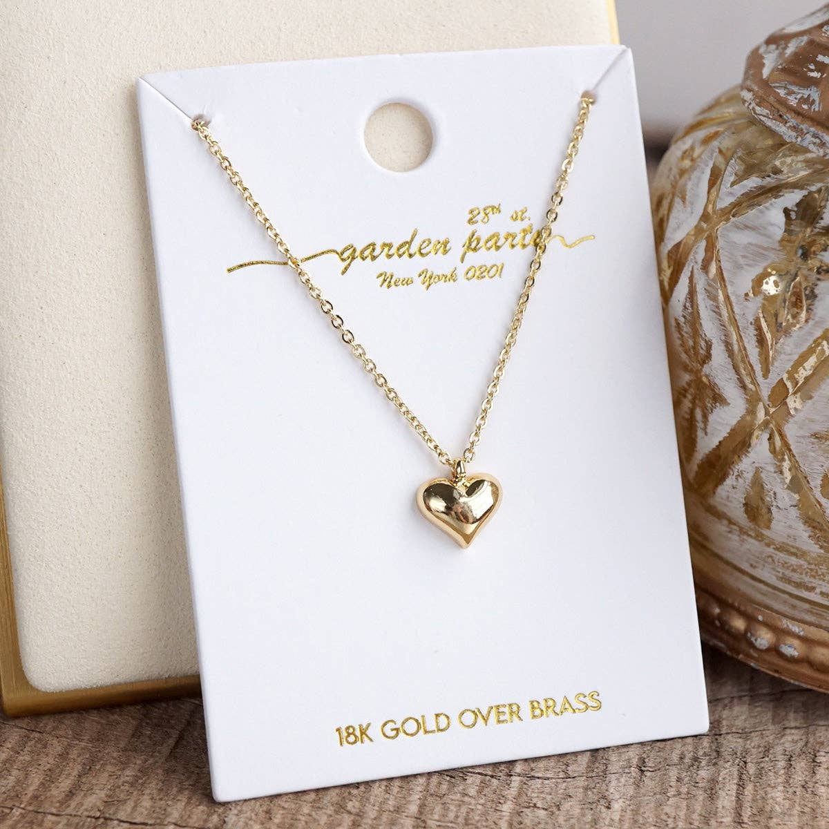 Golden Keepsakes – Petite Charm Necklace Collection