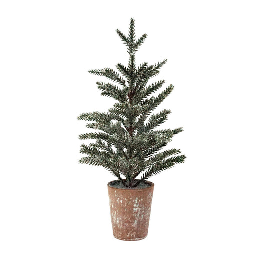 Large Frosted Pine Tree