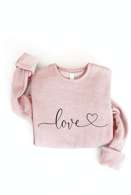 LOVE Graphic Sweatshirt