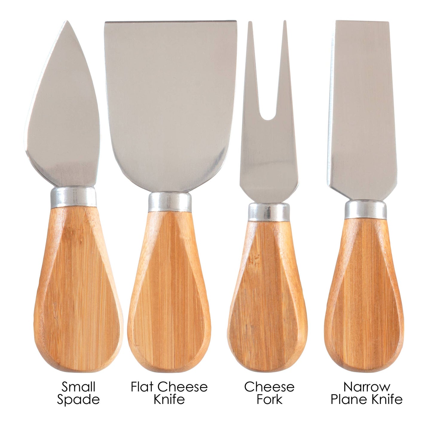 4-Pc. Cheese Tool Set – Cheese Knives for Charcuterie Boards
