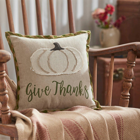 Give Thanks Decorative Throw Pillow