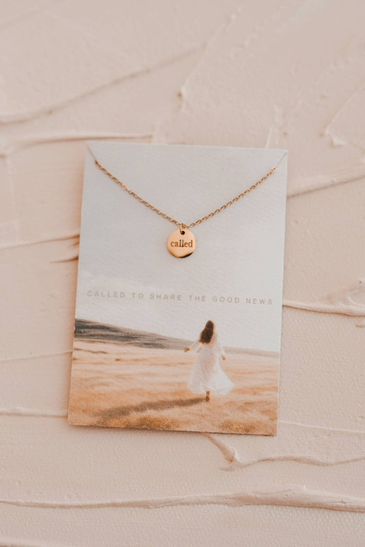 Called Disc Necklace | Christian Jewelry