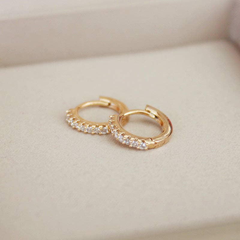 18K Gold Plated Huggies