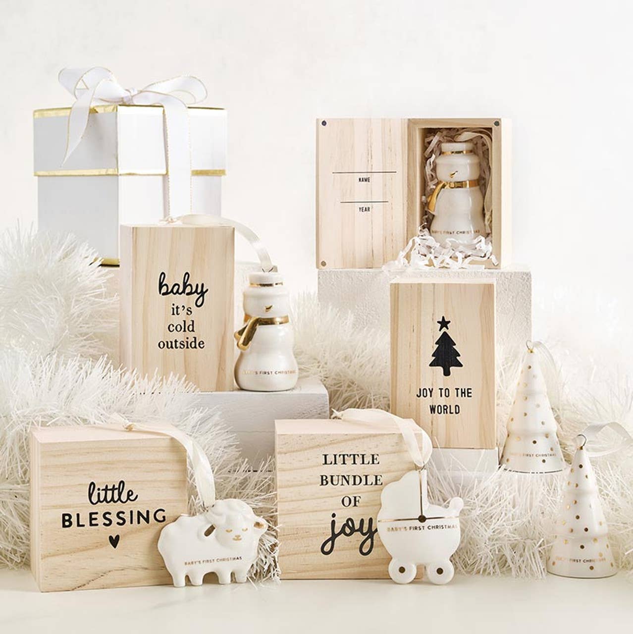 Baby's First Christmas Ornament - Christmas Tree