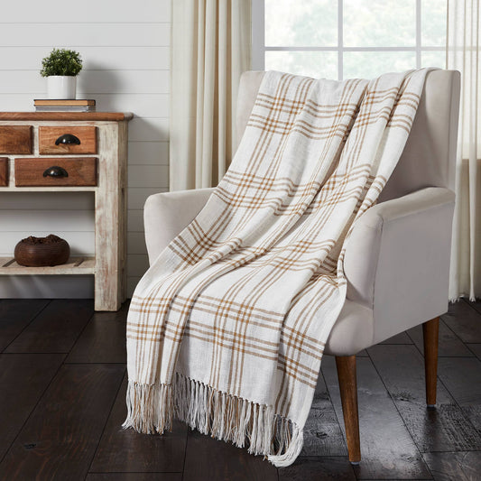 Plaid Woven Throw
