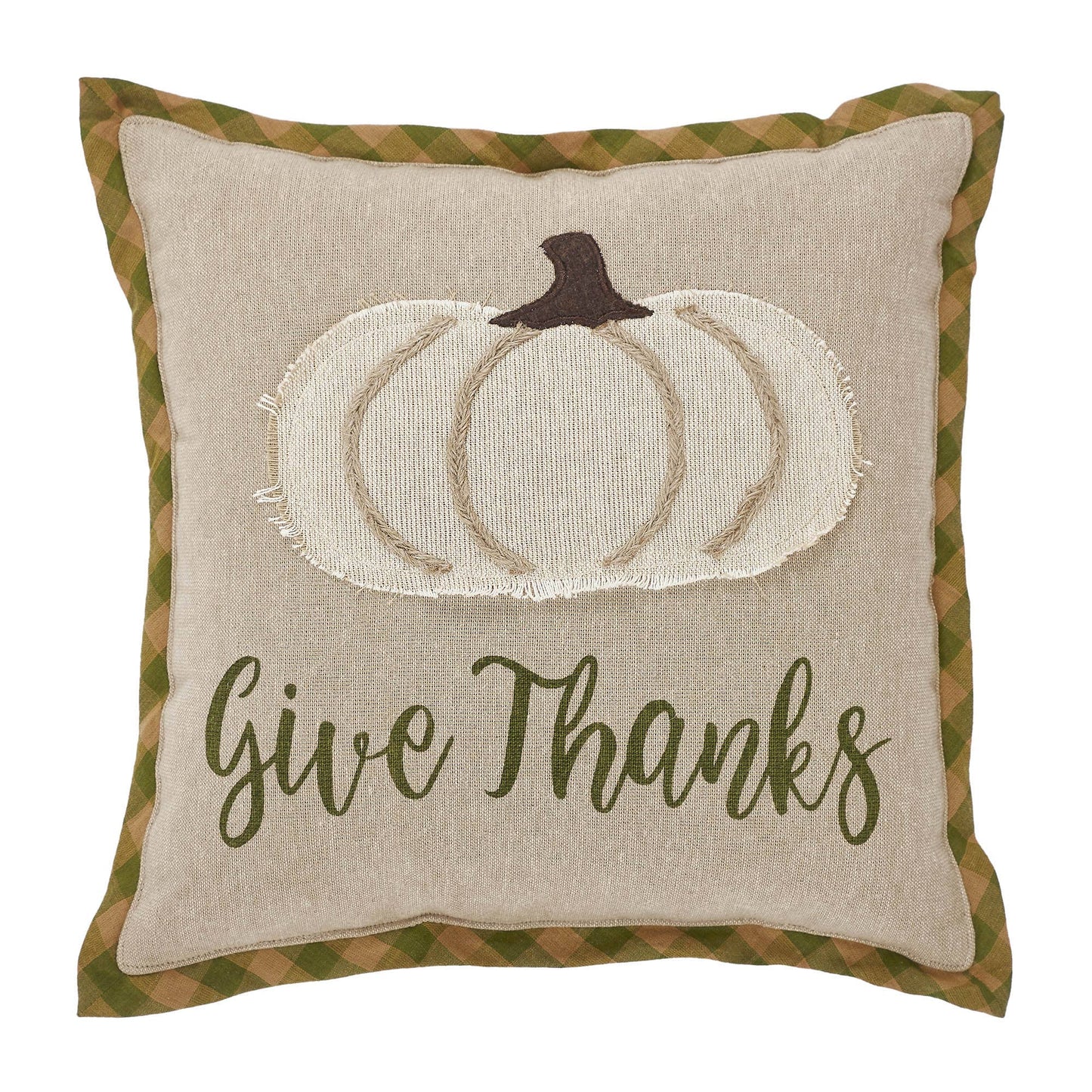 Give Thanks Decorative Throw Pillow
