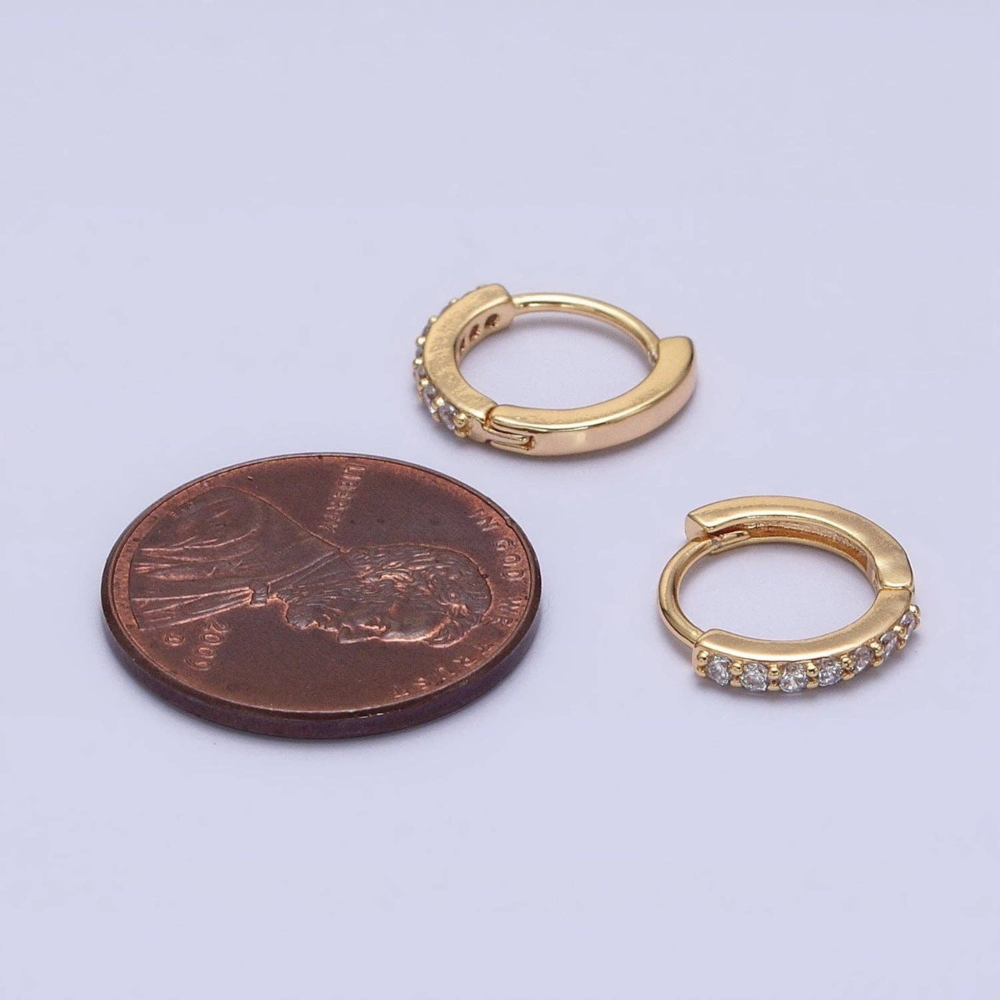 16K Gold Filled hoop Earrings