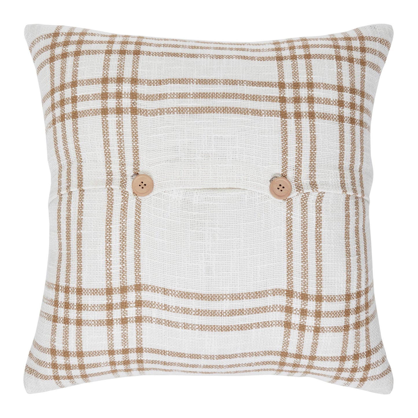 Plaid Pumpkin Decorative Throw Pillow