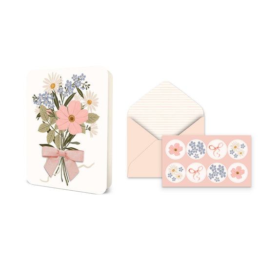 Wildflower Bouquet Note Card Set