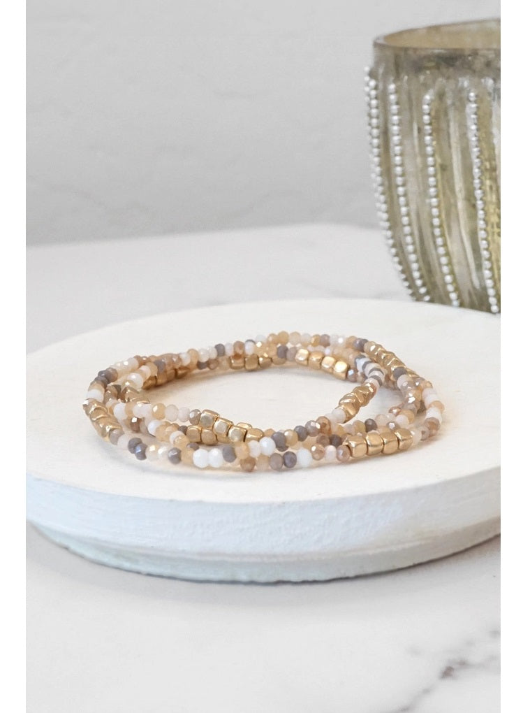 Gold Tone Layering Bracelets